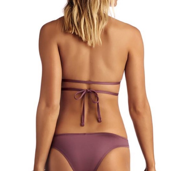 Vitamin A Serra Wrap Top in Tea Rose - Picture 2 of 6